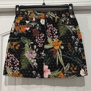 Denim Skirt by Topshop